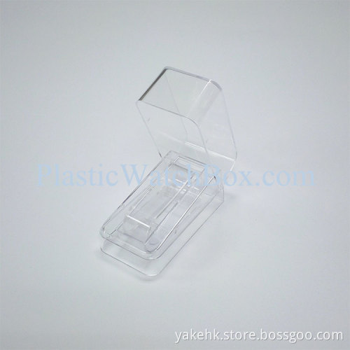 Hard Covered Clear Plastic Jewelry Display Boxes OEM Custom Printed Packaging Wholesale